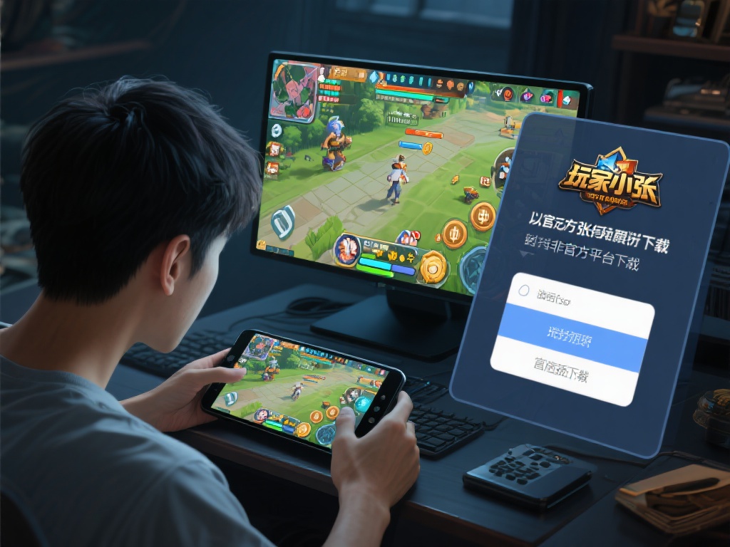 以玩家小张的经历为例，他曾尝试从非官方平台下载游戏