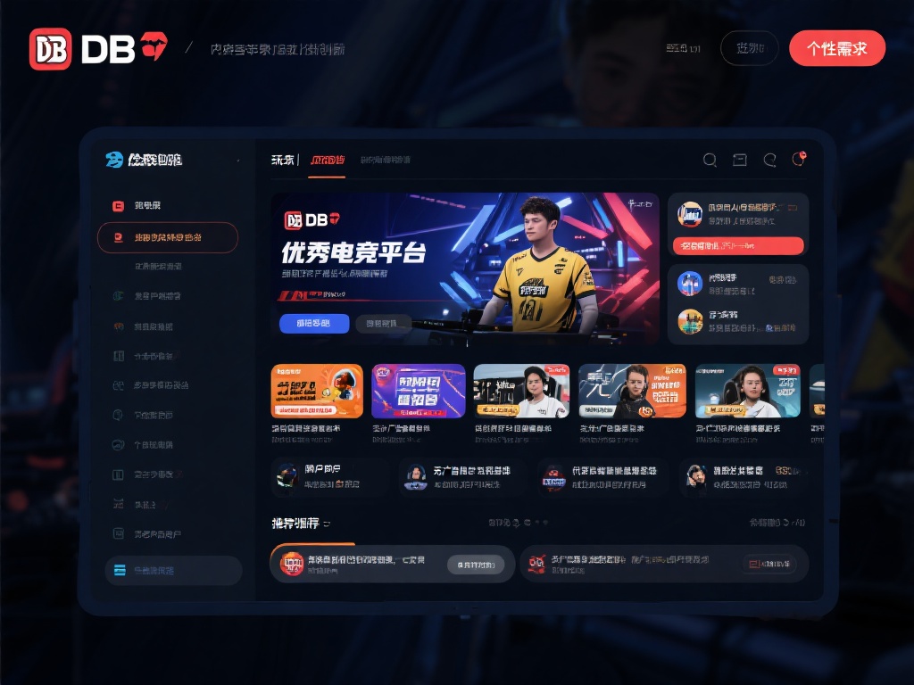 一个优秀的电竞平台不仅仅体现在内容丰富，还需在用户