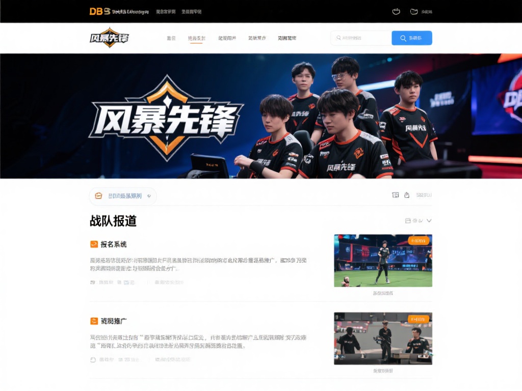 DB电竞官网最新消息:赛事报名详解与最新行业资讯